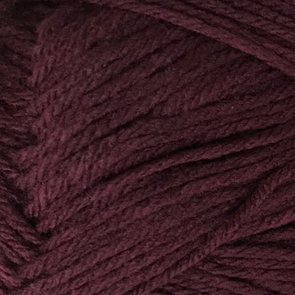 Close-up of dark purple yarn ball