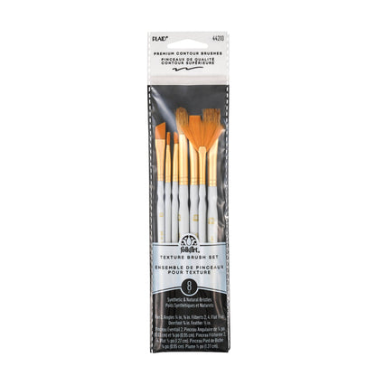 FolkArt Texture Brush Set 8 Piece