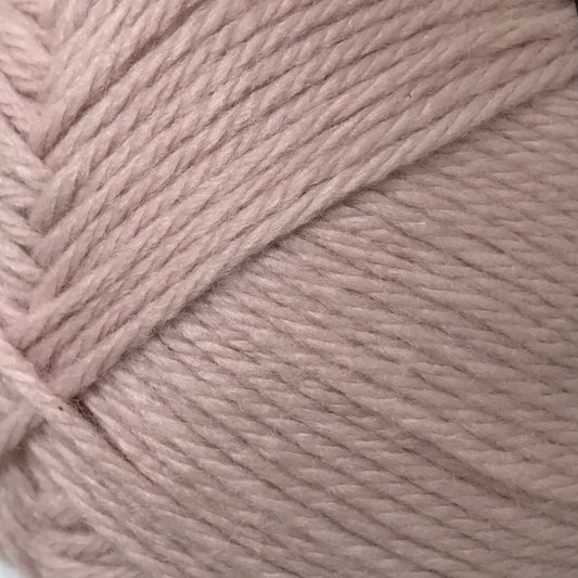 Close-up of a ball of pink yarn
