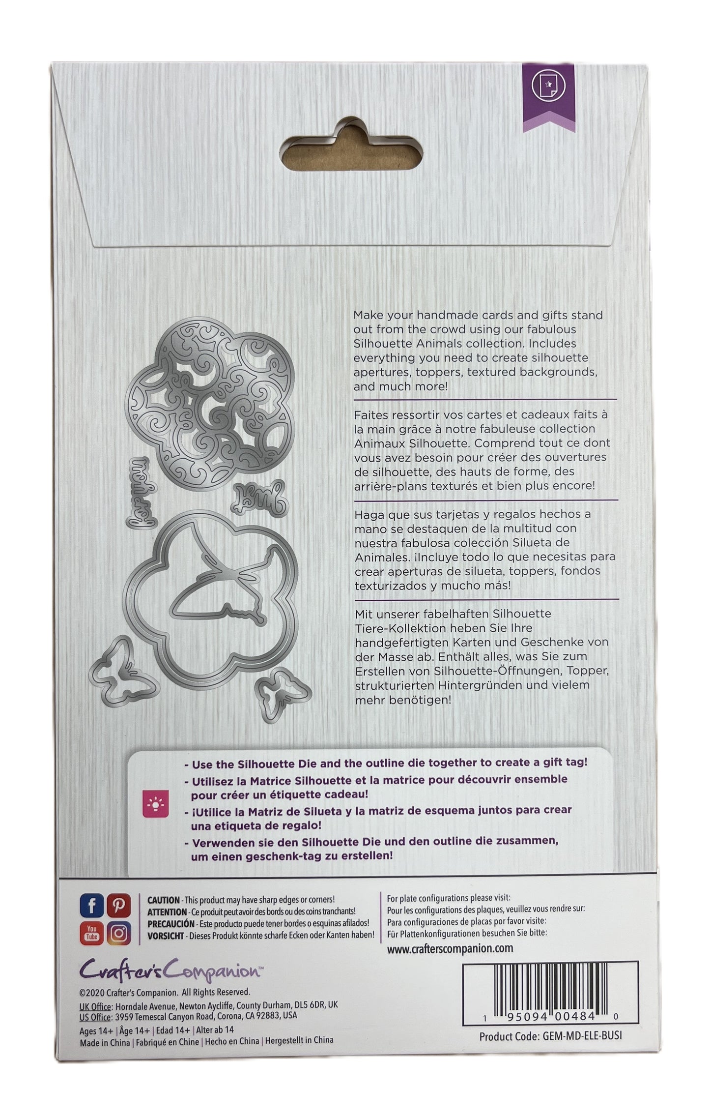Product packaging with text and graphics on a white background