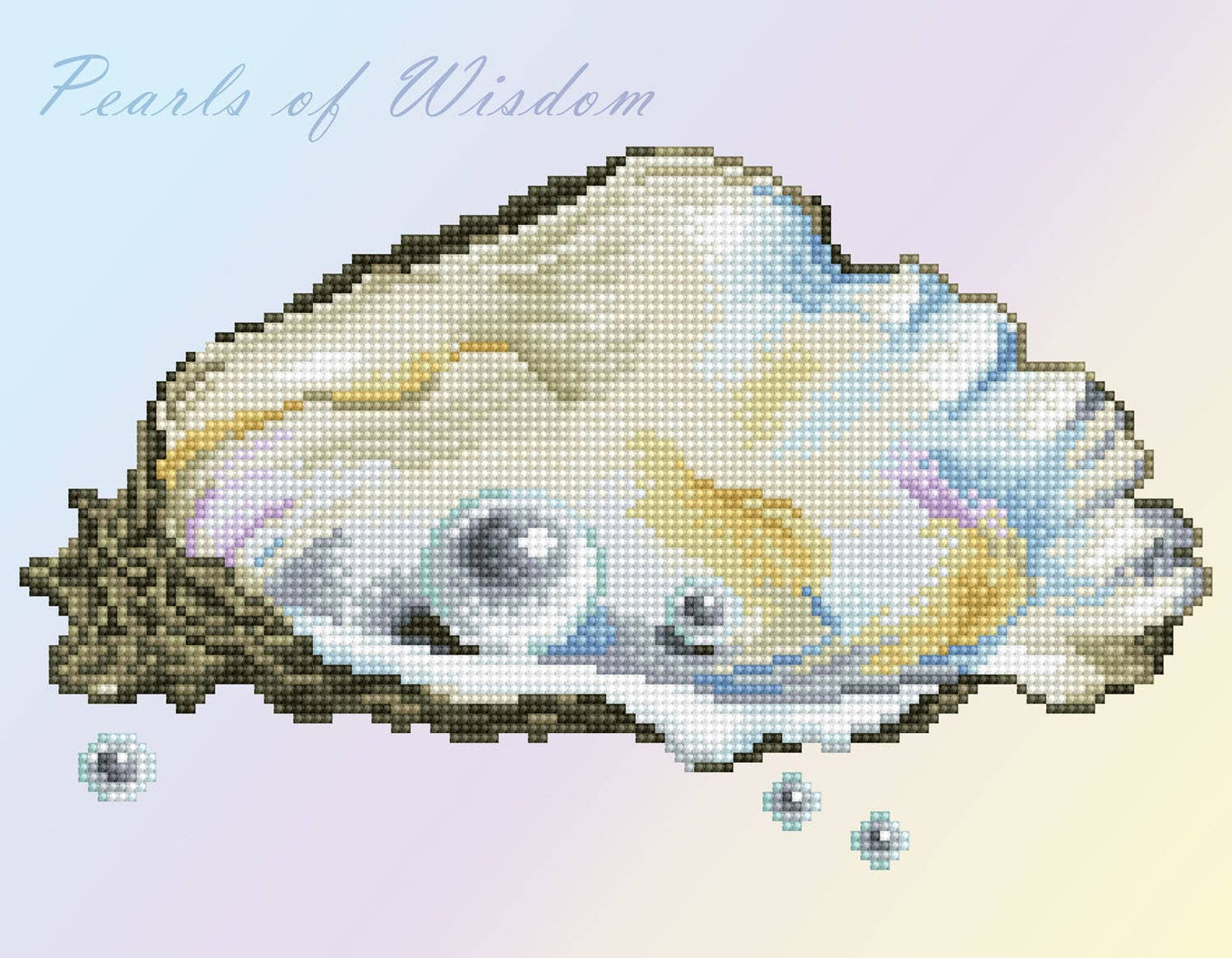 Pearls of Wisdom - Diamond Dotz Art Kit - 14” x 10”