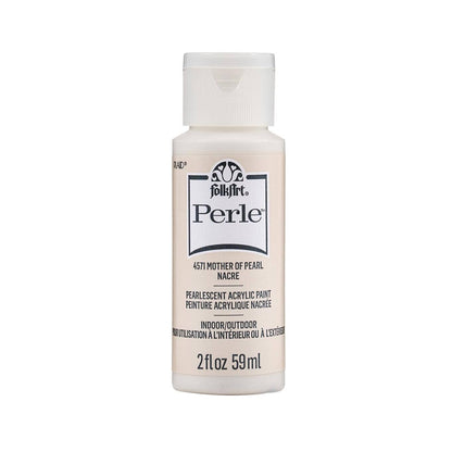 FolkArt Perle Acrylic Paint 2 oz - 4571 Mother of Pearl
