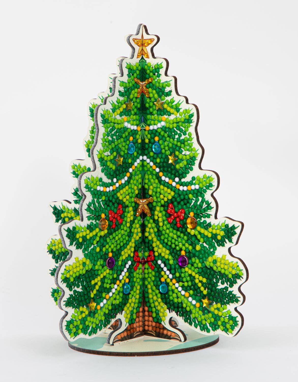 Diamond Dotz Art Kit Christmas Tree Centerpiece 3D Stand-up