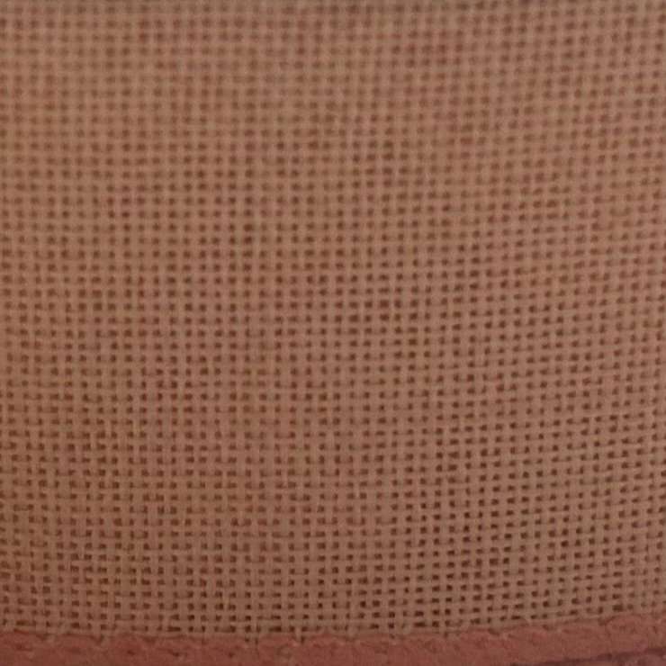 Close-up of brown fabric texture