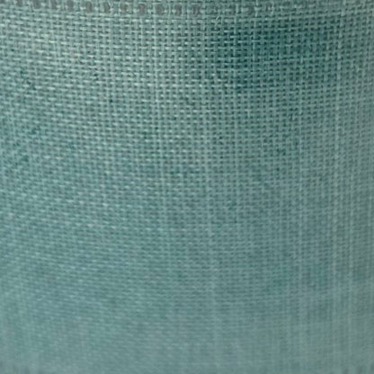 Close-up of teal fabric texture