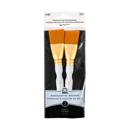 Folkart ® Basecoating Brush Set, 2-Piece