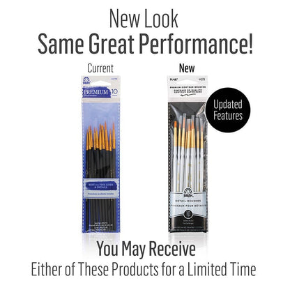 Folkart ® Detail Brush Set, 10-Piece