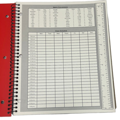 Calendar with a grid layout on a gray background