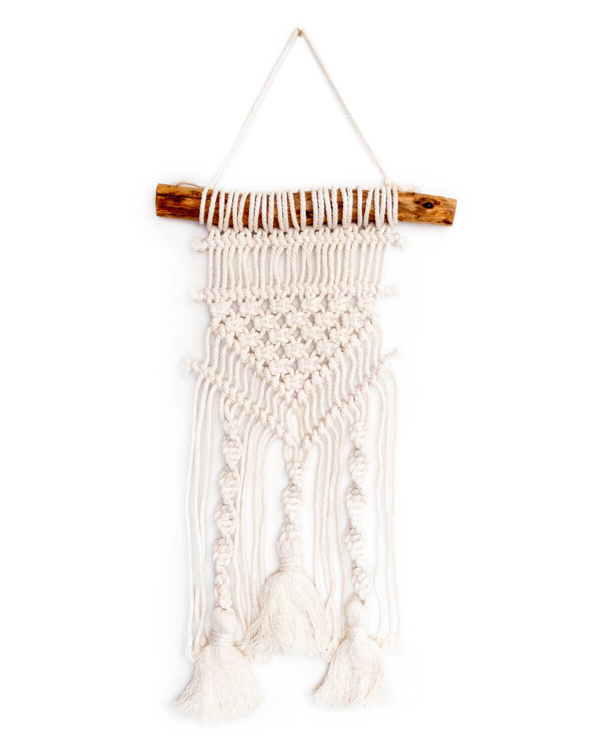 Make-ramé™ Macrame Wall Hanging Mini Kit - Tassels & Twists
