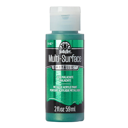 FolkArt Multi-Surface Metallic Paint 2oz - 6310 Malachite