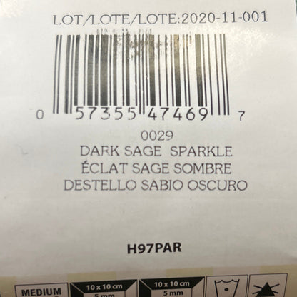 Caron Simply Soft Party Yarn - Dark Sage Sparkle