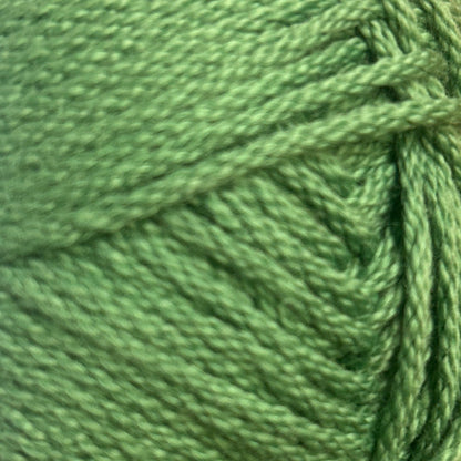 Close-up of green yarn ball