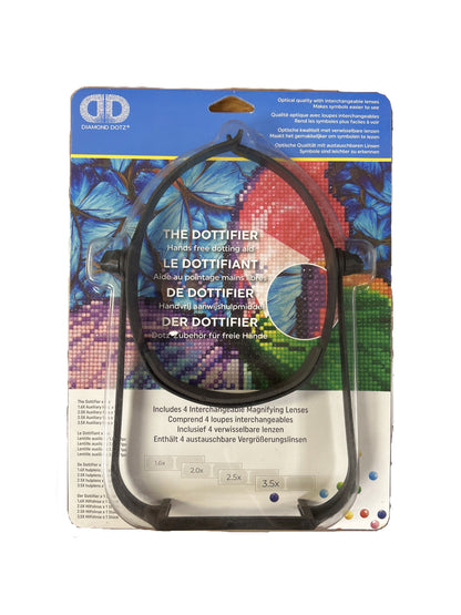 The Dottifier Hands Free Magnifying Lens Headset