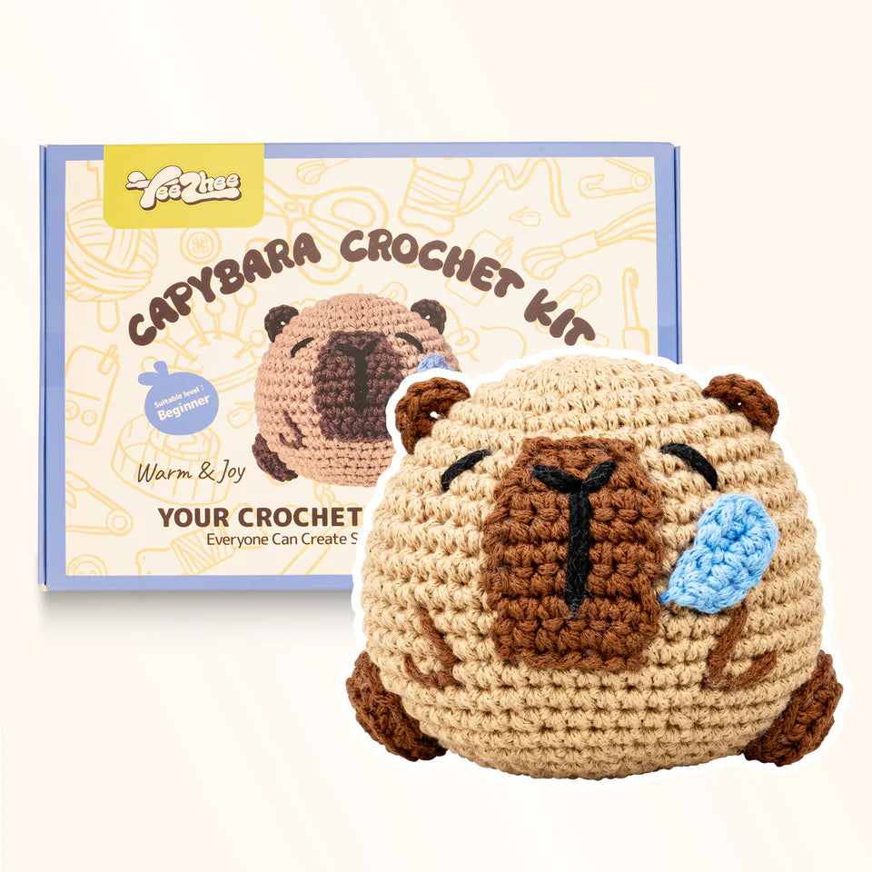 CAPYBARA - Crochet Kit by YeeZhee
