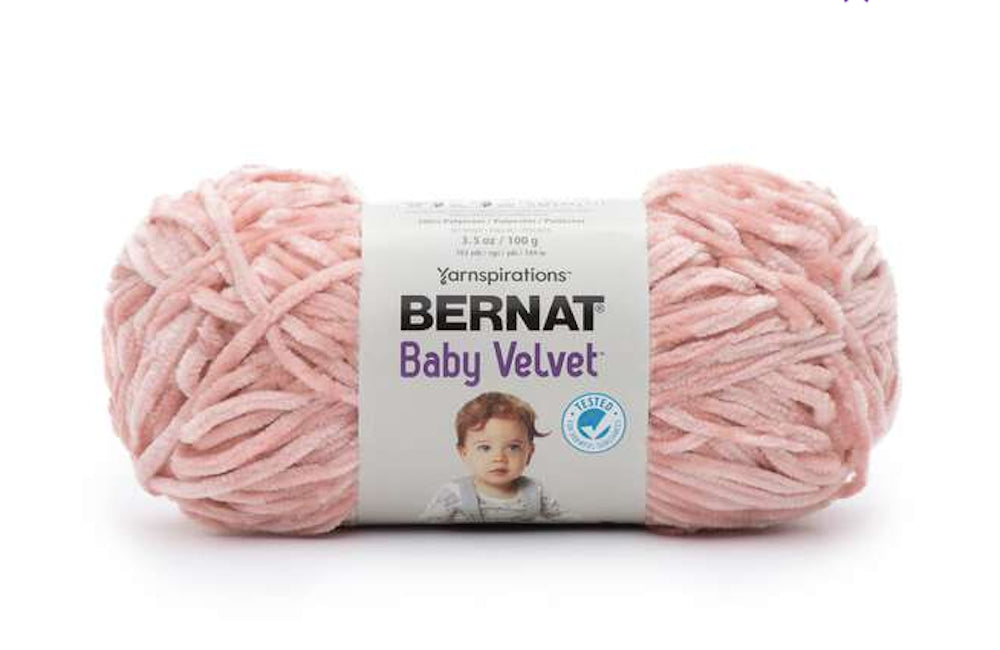 Bernat Baby Velvet Yarn - Restful Rose