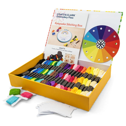 Keepsake Stitching Station - 72 Embroidery Floss Kit