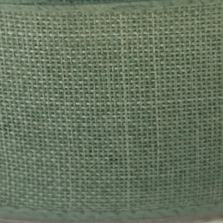 Close-up of green fabric texture