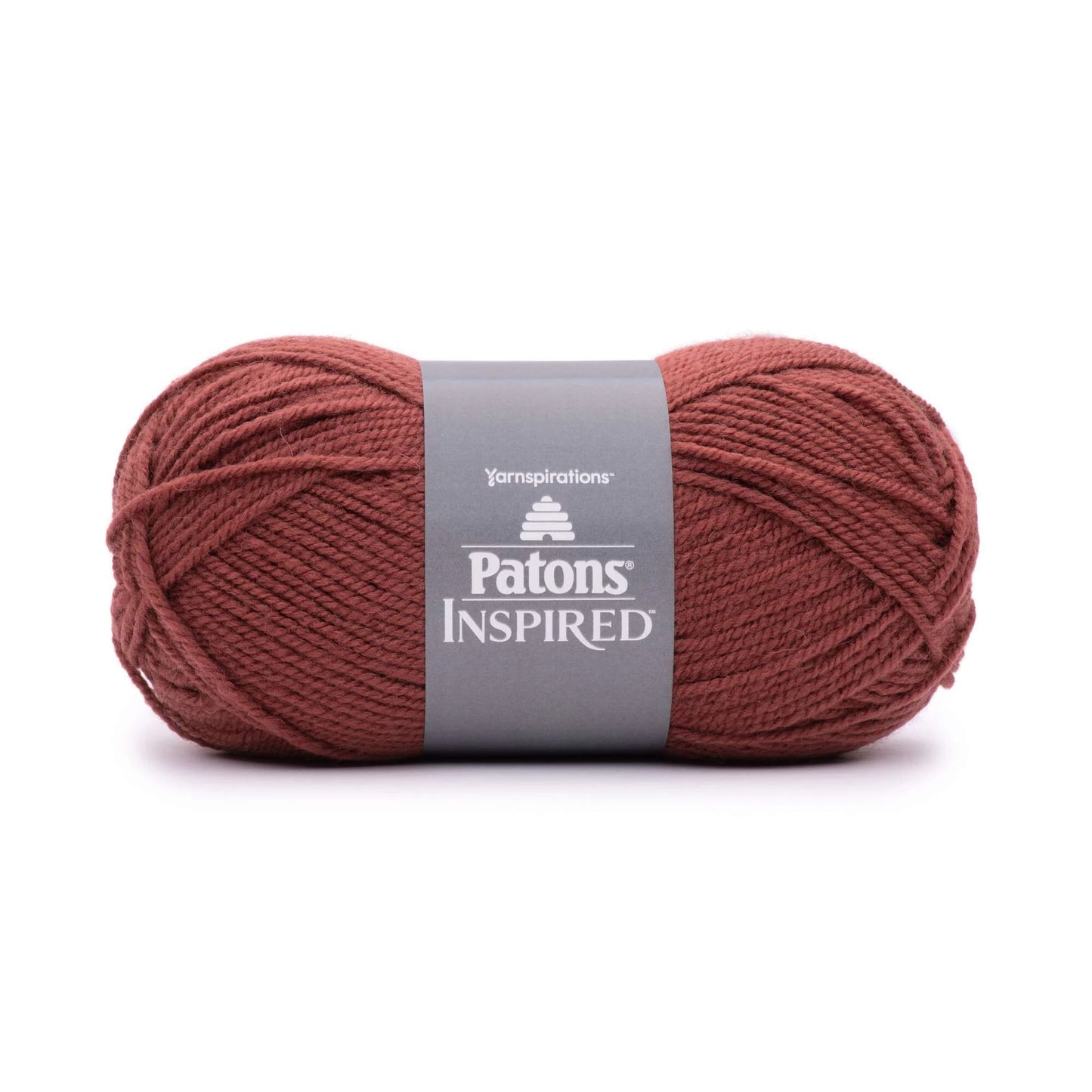 Patons Inspired Burgundy Bulky Acrylic Wool Yarn Skein