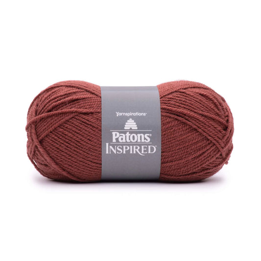 Patons Inspired Burgundy Bulky Acrylic Wool Yarn Skein