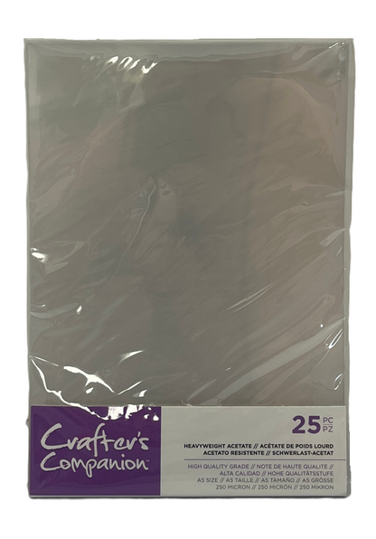 Packaged sheet of paper with 'Crafters Companion' branding on a white background