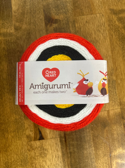 Angry Birds Amigurumi Yarn & Pattern - Red Heart