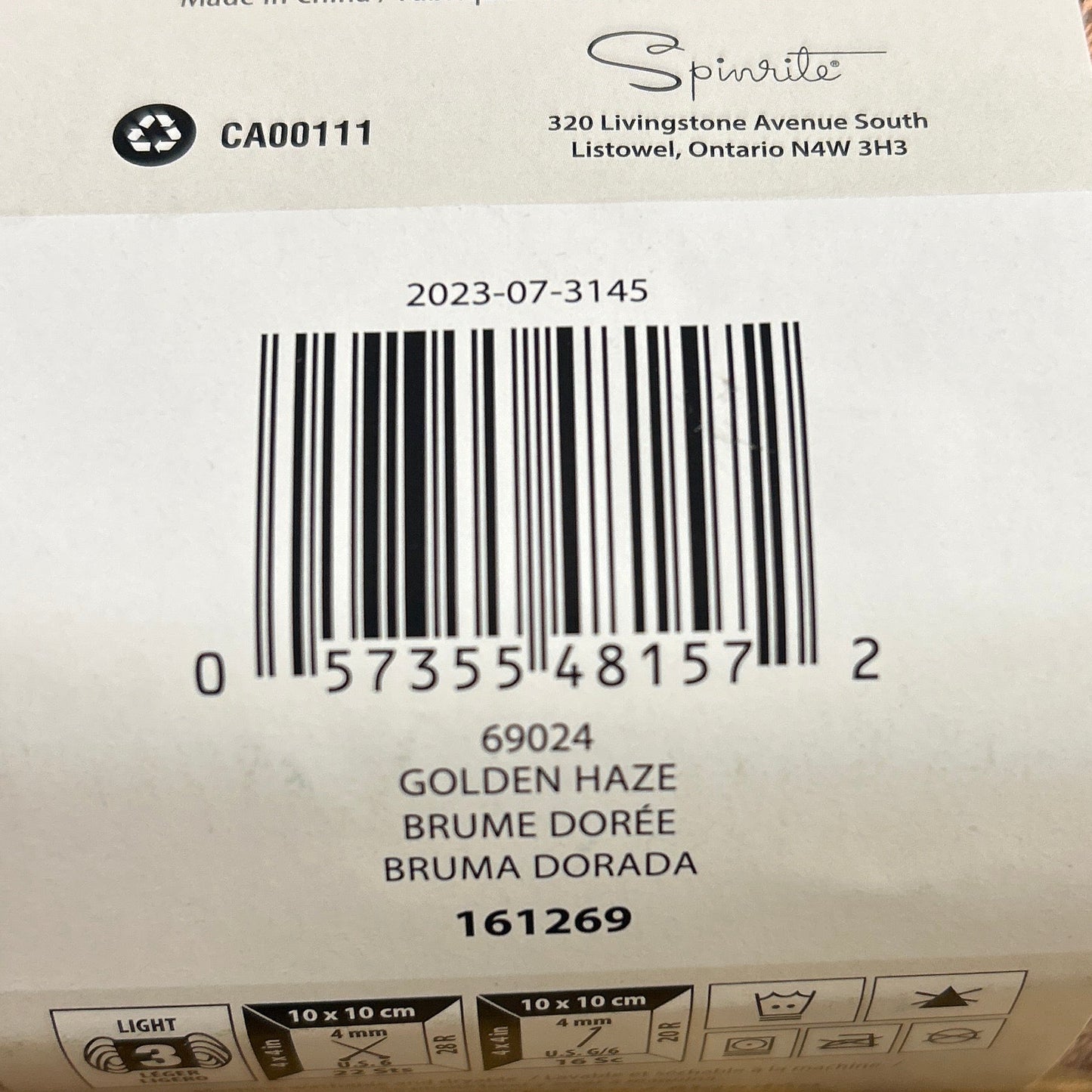 Bernat Softee Cotton Yarn - Golden Haze