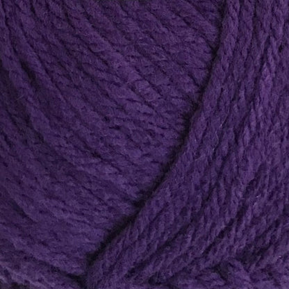 Close-up of a ball of purple yarn