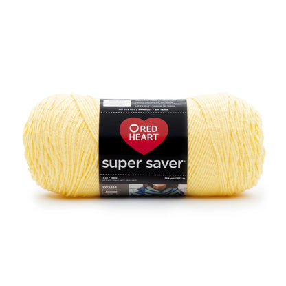 Red Heart Super Saver Yarn Skein - Lemon 7 oz