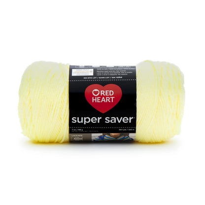 Red Heart Super Saver Yarn Skein - Pale Yellow 7 oz