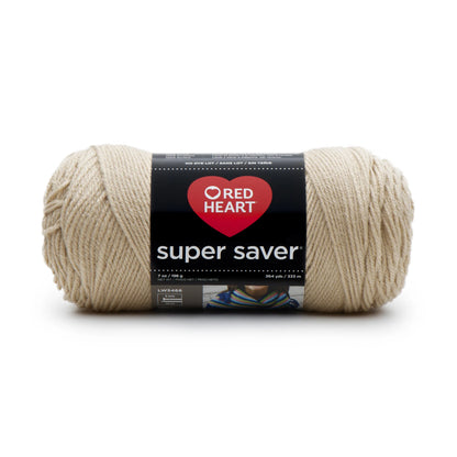 Red Heart Super Saver Yarn Skein - Buff 7 oz
