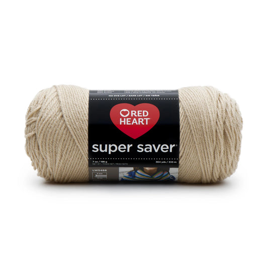 Red Heart Super Saver Yarn Skein - Buff 7 oz