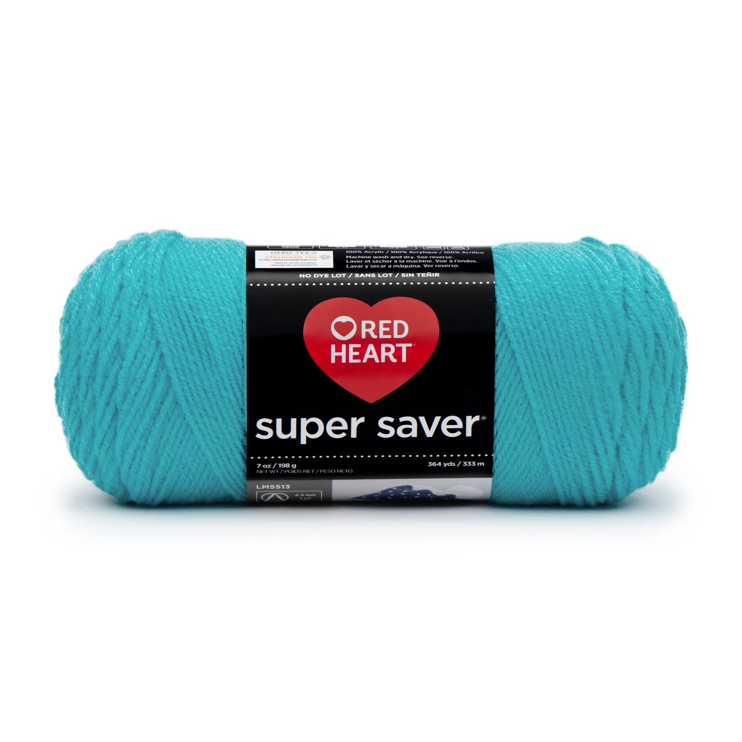 Red Heart Super Saver Yarn Skein - Turqua 7 oz