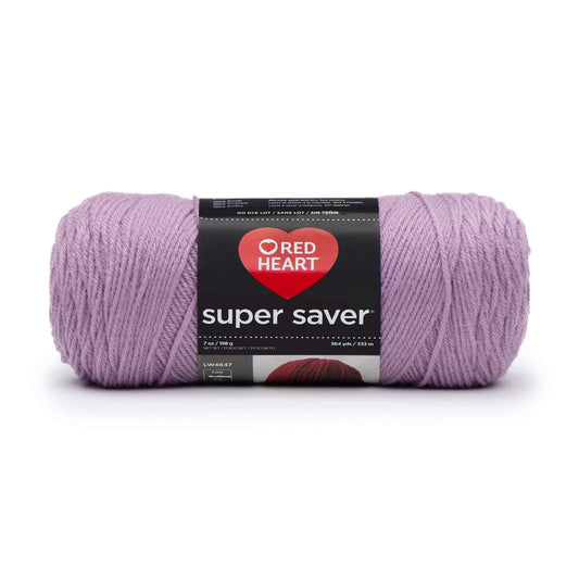 Red Heart Super Saver Yarn Skein - Orchid 7 oz