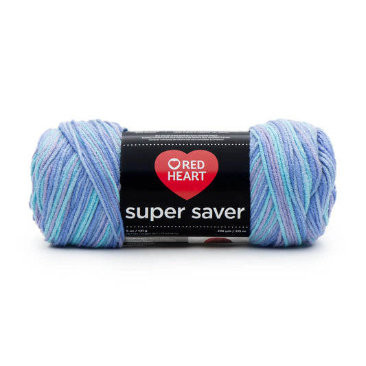 Red Heart Super Saver Yarn Skein - Ocean 5oz