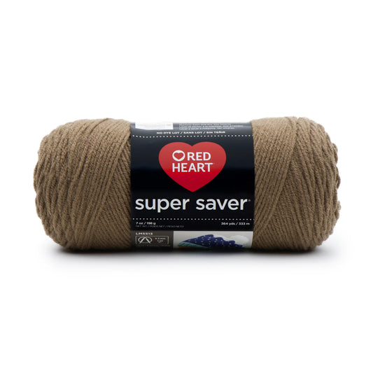 Red Heart Super Saver Yarn Skein - Cafe Latte 7 oz