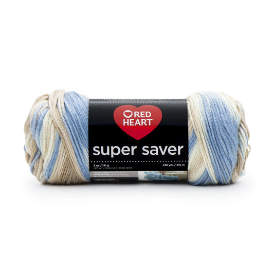 Red Heart Super Saver Yarn Skein - Mirage 5oz
