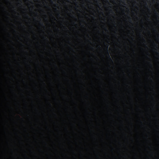 Red Heart Super Saver Yarn Skein - Black 7 oz