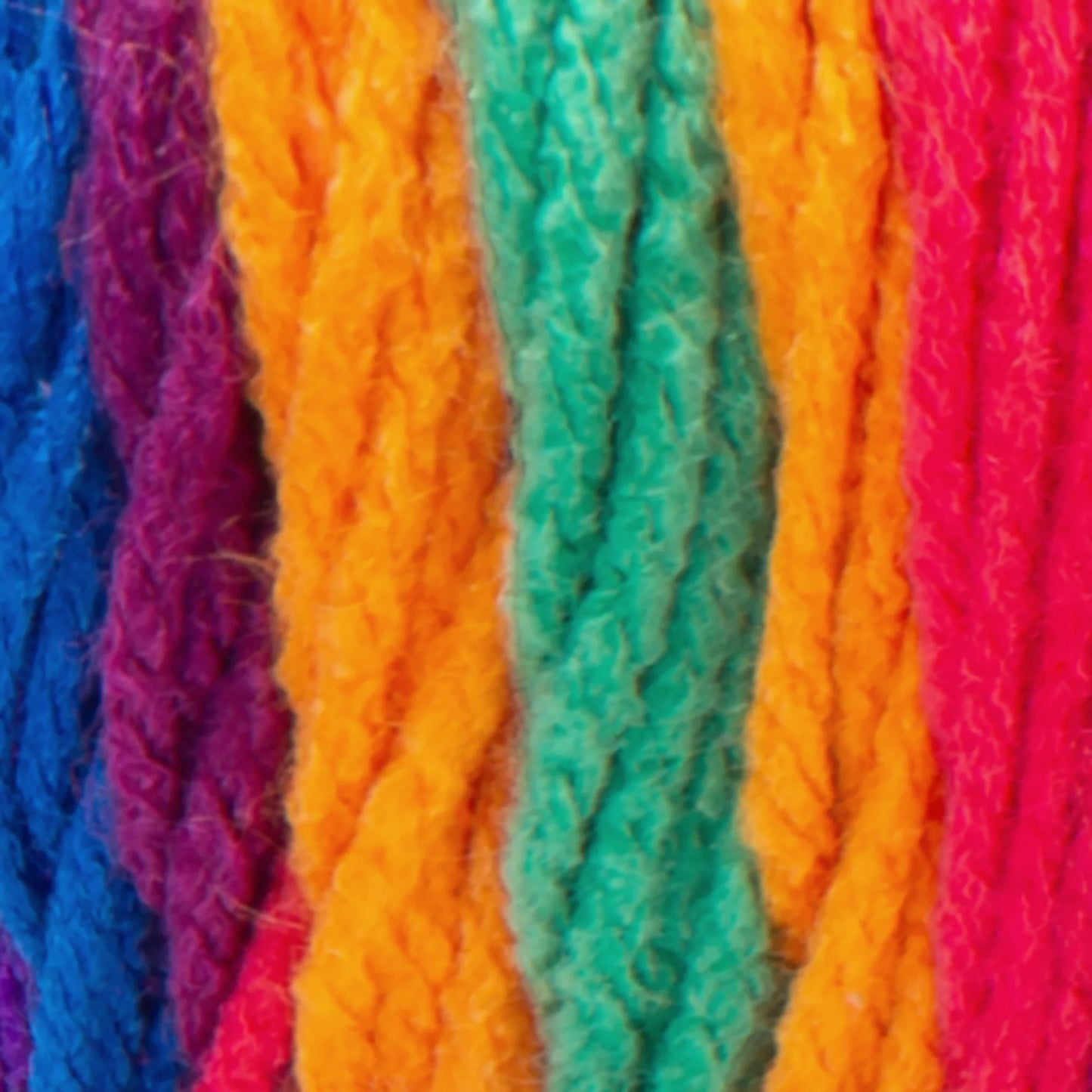 Red Heart Super Saver Stripes Yarn Skein - Favorite Stripe 5oz