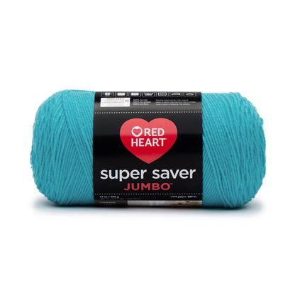 Red Heart Super Saver Jumbo Yarn Skein - Turqua 14 oz