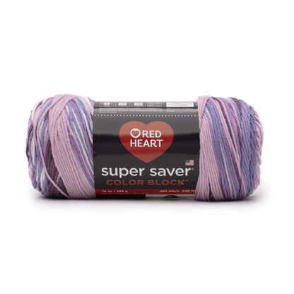 Ball of yarn with Red Heart label on a white background