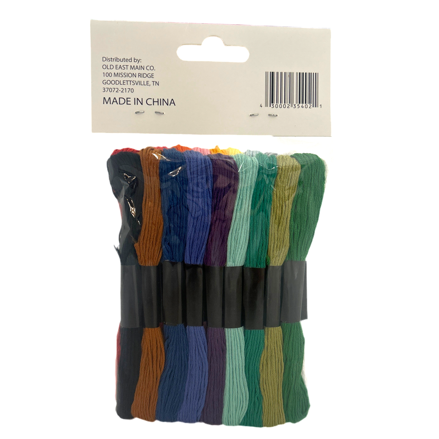 Assorted Embroidery Thread Set - 18 pcs