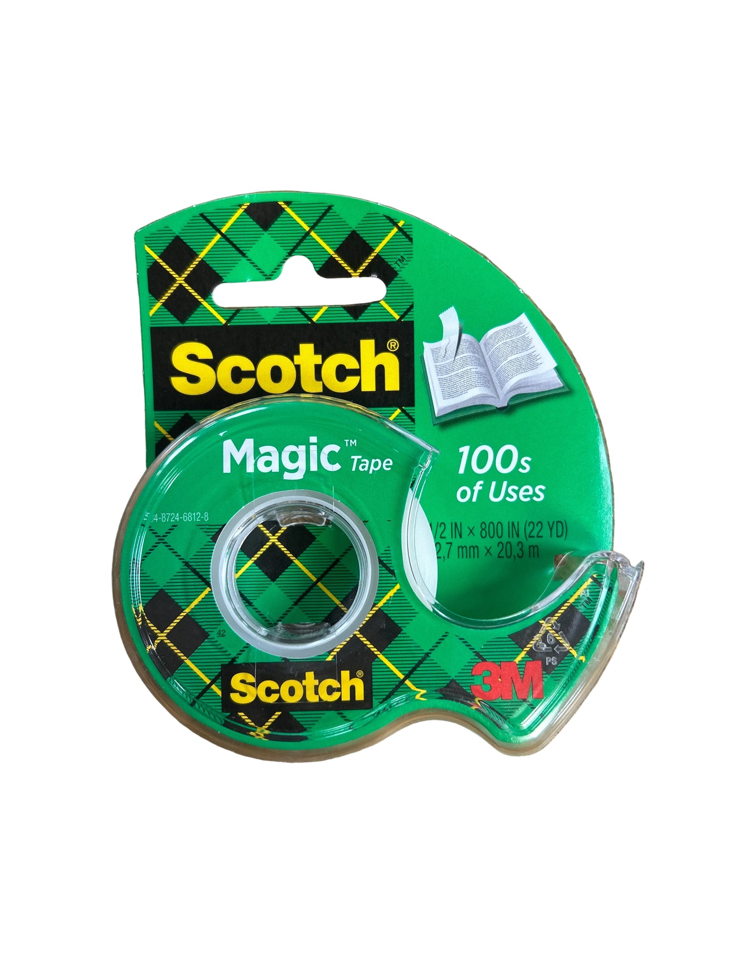 Scotch Magic Tape 1/2” x 800”