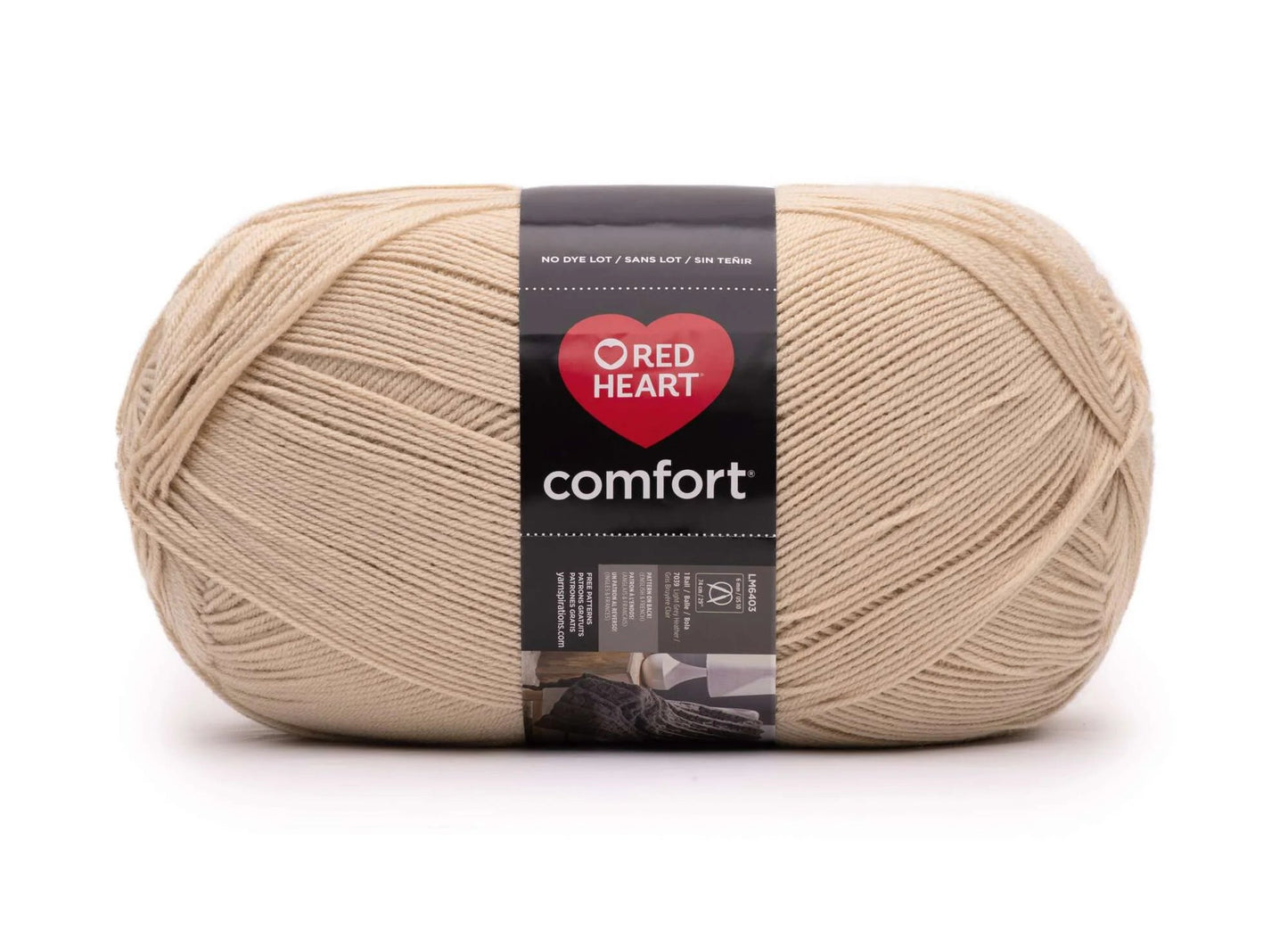 Red Heart Comfort Huge Yarn Skein  - Camel / Tan 1000g