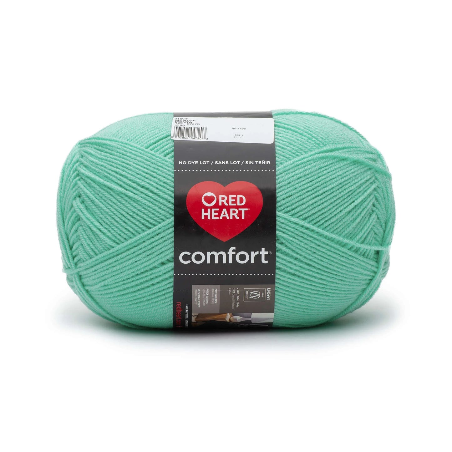 Red Heart Comfort Yarn Skein - Mint 16oz