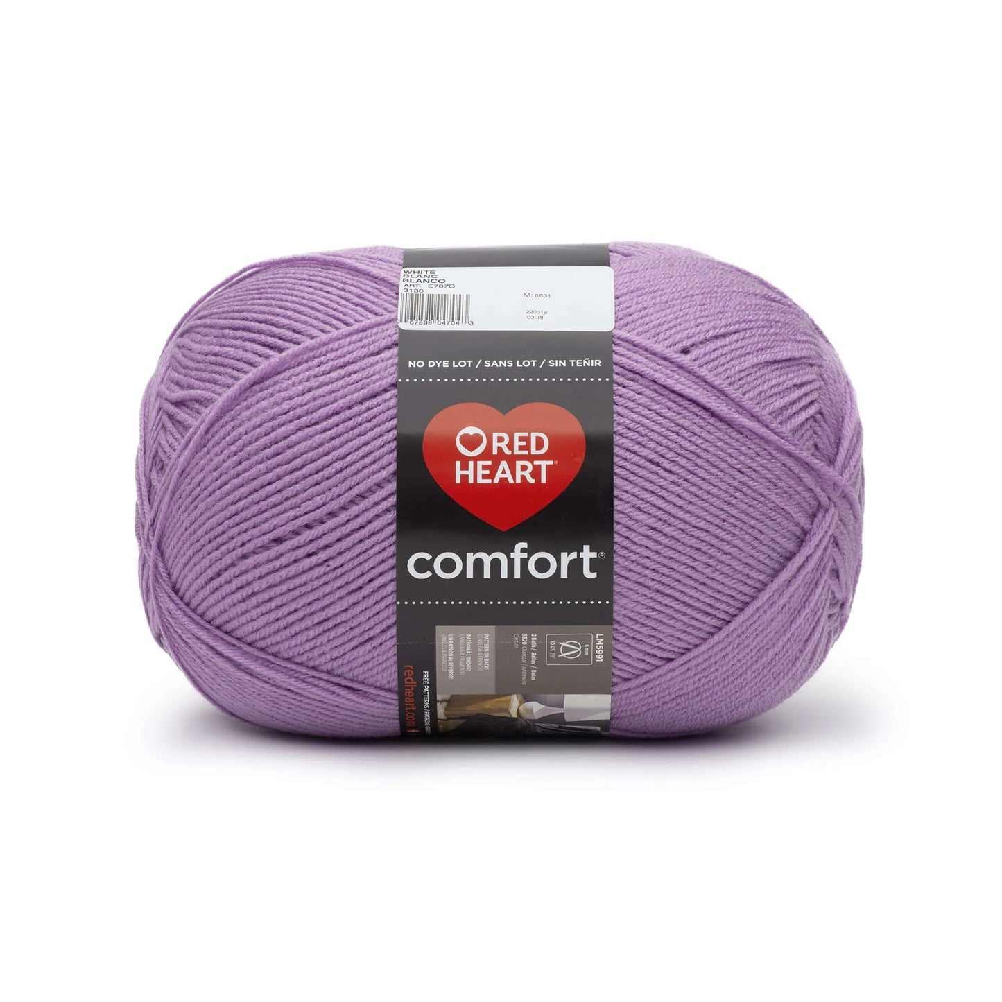Red Heart Comfort Yarn Skein - Lavender 16oz
