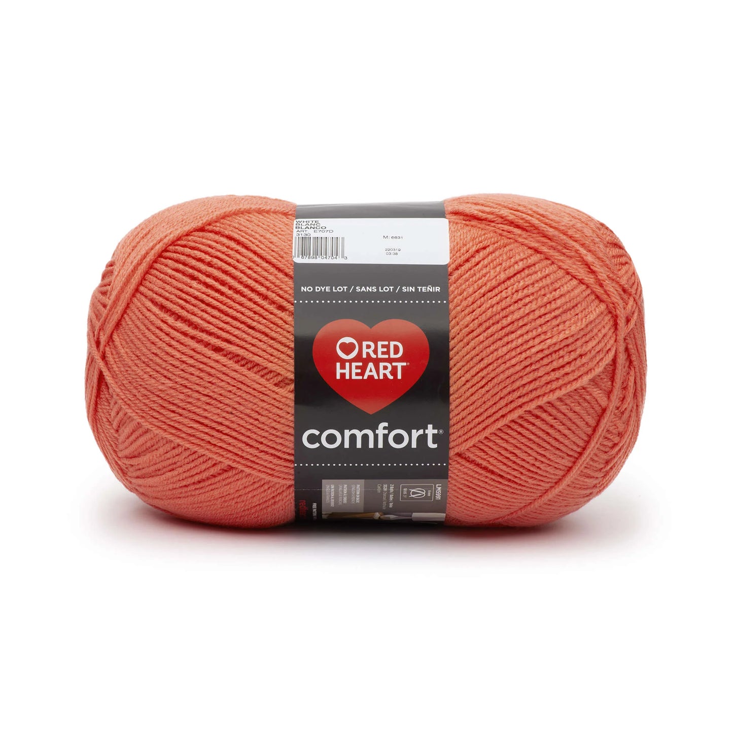 Red Heart Comfort Yarn Skein - Papaya 16oz
