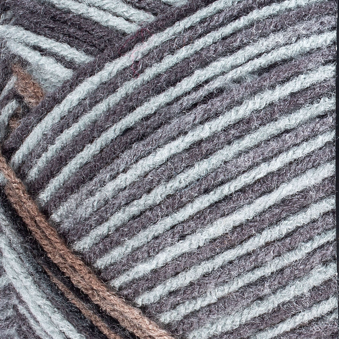 Red Heart Comfort Yarn - Gravel Print