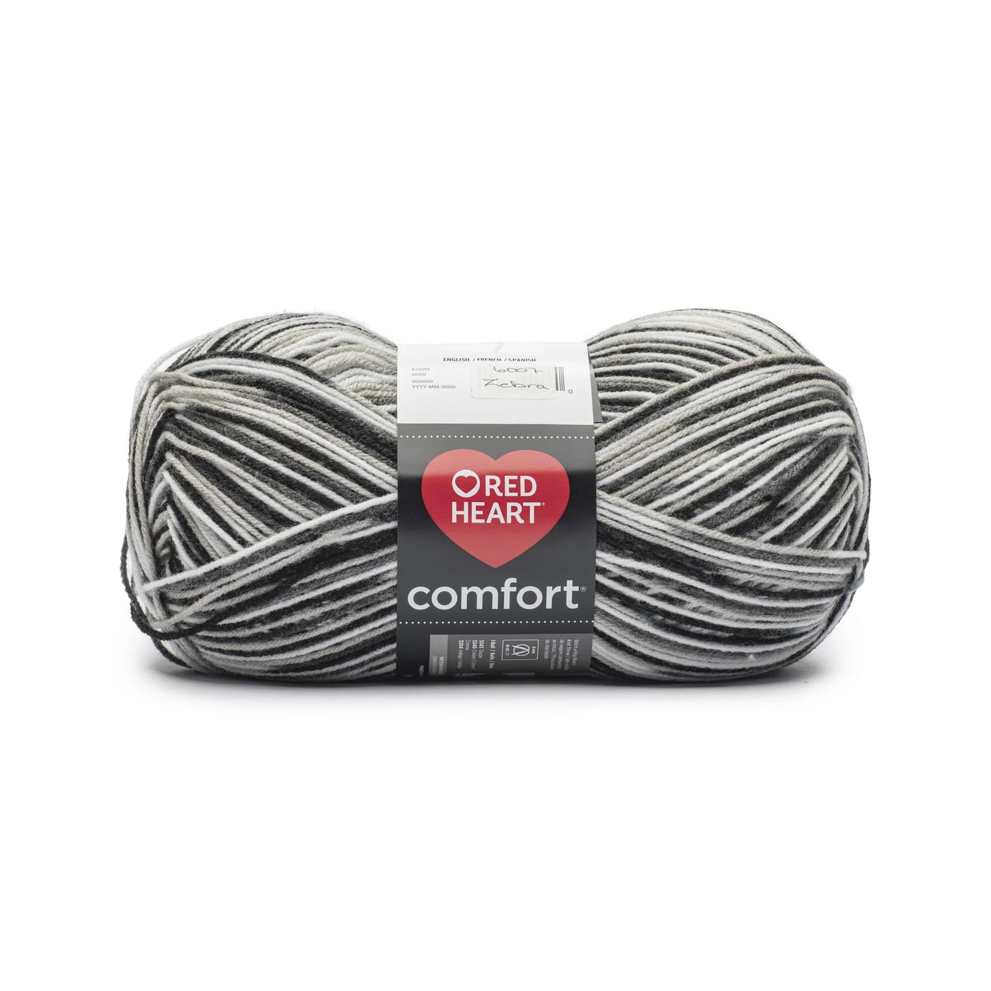 Red Heart Comfort Yarn - Zebra