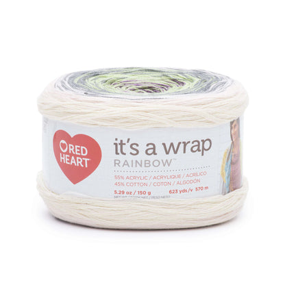 Red Heart Its a wrap Yarn Skein - Whisper