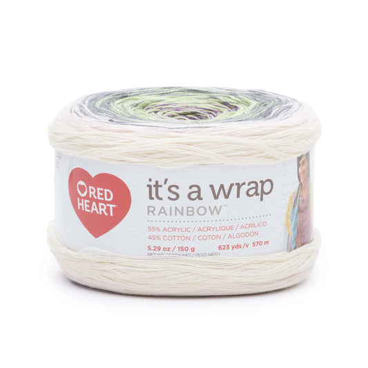 Red Heart Its a wrap Yarn Skein - Whisper